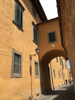 Medieval palace in Pisa