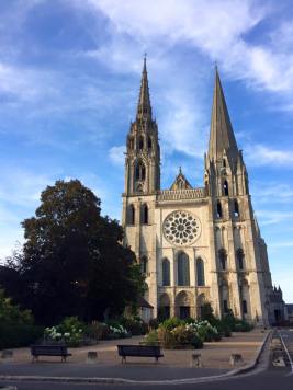 Chartres Cathedral - from the west