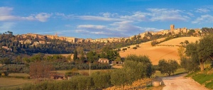 Recanati is a typical, medieval town, in a hilltop location