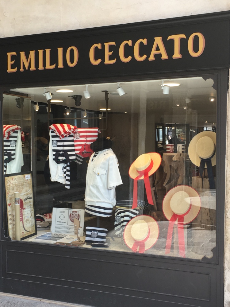 Emilio Ceccato - The Gondoliers shop, Rialto, Venezia