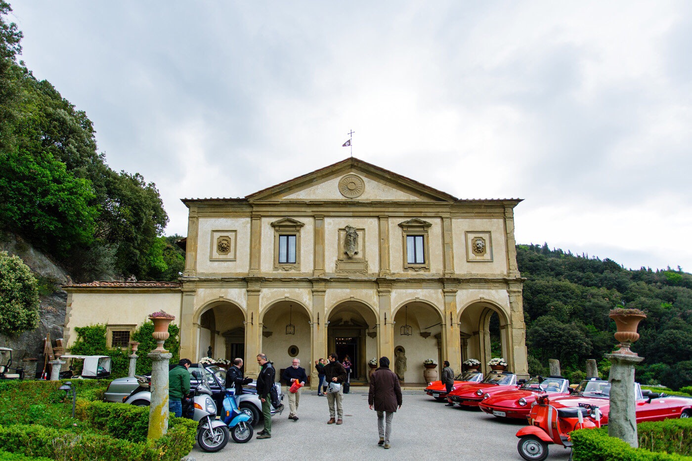 Alfa Romeo Driving in Tuscany 